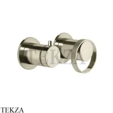 Gessi ANELLO Смеситель для душа с переключателем 2 потока ванна-душ 63380-720, Nickel PVD Gessi ANELLO Смеситель для душа с переключателем 2 потока ванна-душ 63380-720, Nickel PVD