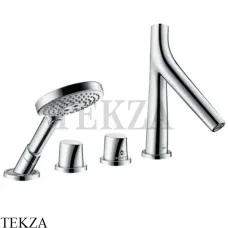 Axor Starck Organic Термостат для ванны с изливом, внешняя часть 12425000, хром глянец