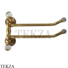 Migliore Cristalia SWAROVSKI Поворотный держатель для полотенца 16780, бронза classic