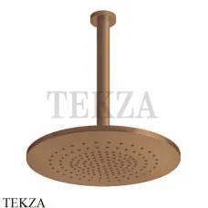 Gessi 316 SHOWER Верхняя душевая лейка с креплением 54150-726, Warm Bronze Br.