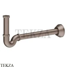 Newform Сифон для раковины трубчатый, 212.M0.075, Copper Glossy