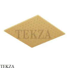 Zucchetti Верхняя душевая лейка 30х30 для кронштейна Z94269.C41, brushed gold