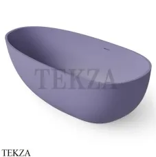 Dea Design Modern Ванна отдельностоящая овоидная 160x80 Solid Surface DD8608 1600 14, Lilac №14