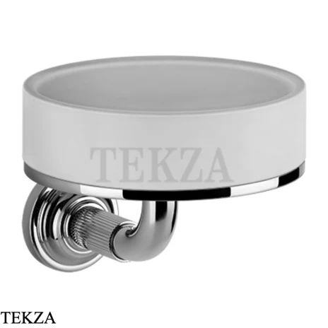 Gessi VENTI20 Мыльница настенная белая 65401-031, хром глянец