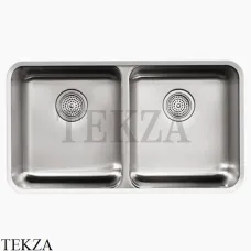 Kohler Undertone Мойка для кухни с двумя чашами K-3171-NA, нержавеющая сталь