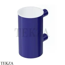 Zucchetti Isy22_Octo_Jingle Стакан настенный круглый ZAD513.L5, blu mediterraneo