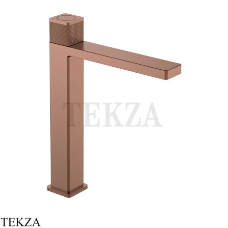 Boheme QUAD Смеситель для раковины автомат, высокий, без гарнитура 159/2-BRB, brushed bronze