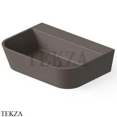 Dea Design Washbasins Раковина настольная 55х40 Solid Surface DD9031 550 6, Grey Brown №6