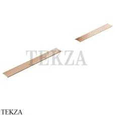 Gessi Shower G Drains Боковая крышка 90см для сливной фитинга, 67057-030, Copper PVD