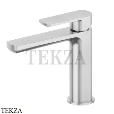 Newform HAKA Смеситель для раковины, без сливного гарнитура 72012.59.066, PVD Br. Stainless Steel