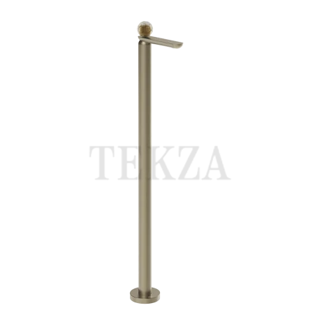 Gessi Perle Смеситель для раковины напольный, внешняя часть 74495-845, бронза Dark Brush