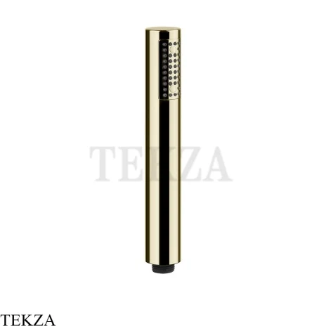 Gessi INCISO SHOWER Душевая лейка стержневая с защитой от известкового налёта 14372-710, Brass PVD