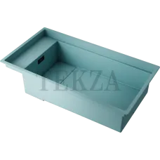 Omoikiri Kinaru Pro 86-U/I Кухонная мойка Artceramic прямоугольная 4993028 azur blue