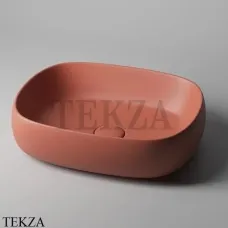 Sitega OSNO 460 Раковина накладная, прямоугольник скругленный, с донным клапаном OSNO 460 - Ginger