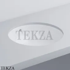 Cielo ENJOY Раковина встраиваемая снизу круглая, с переливом EJLASPT Bia, белый глянец