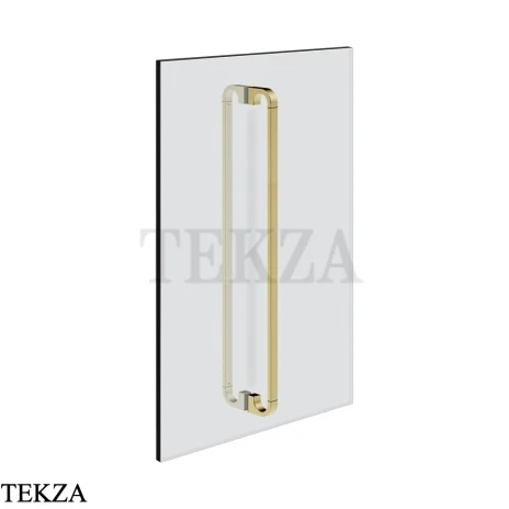 Gessi Perle Полотенцедержатель для крепления на стекло, 60 см 74635-727, шампань Brushed