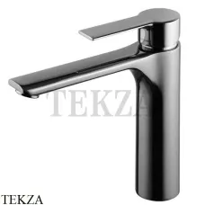 FIMA Carlo Frattini MAST Смеситель для раковины, с донным клапаном, F3131LCS, Brushed black chrome