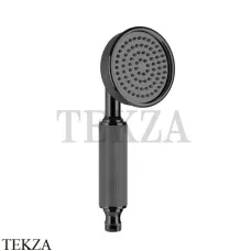 Gessi VENTI20 Душевая лейка с защитой от известкового налёта 65154-707, Black Metal Brushed
