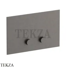 Fantini W216 Клавиша двойного смыва сочетается с TECE 91P5W216, Matt Gun Metal PVD