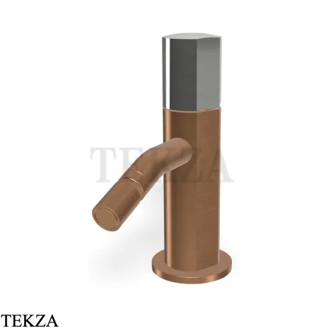 FIMA Carlo Frattini SO Смеситель для биде, с донным клапаном ( ручки отдельно) F3182ZS, Brushed Amber Bronze