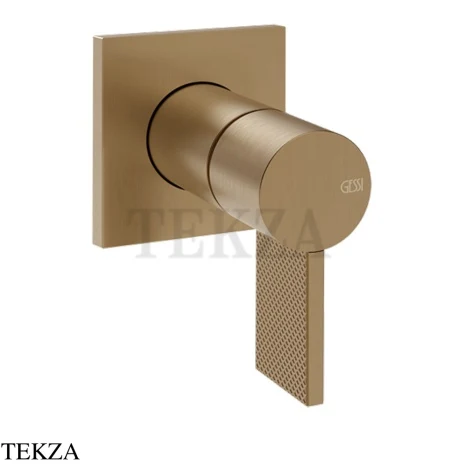 Gessi Inverso Diamantato Смеситель рычаг управления, внешняя часть 73609-791, Deep Bronze Brushed PVD