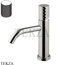 FIMA Carlo Frattini Spillo TECH G Смеситель для раковины, с донным клапаном F3031TXSGSN, Brushed nickel