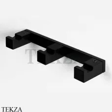 Colombo MiniQ Крючок тройной для халата и полотенец CD137.NM, черный матовый