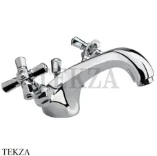 Nicolazzi TEIDE FOUR Смеситель для раковины, с донным клапаном 1932CR45, хром глянец