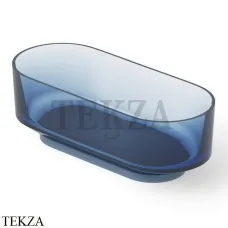 Dea Design Shadow Ванна отдельностоящая овальная 170x72 Glasstech DD8675 1700 R7, Royal Blue R7