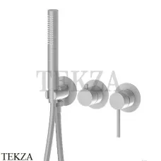 Newform XT Смеситель для душа 2 потока,с гарнитуром, внешняя часть, 4279E.M0.070, Titanium Satin