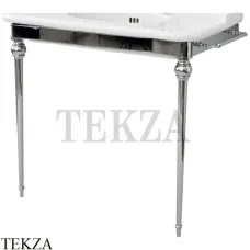 ArtCeram HERMITAGE Консоль для раковины 92 см металлическая HEA016 71, хром глянец