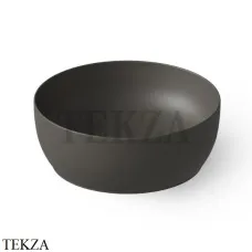 Dea Design Washbasins Раковина настольная круглая Solid Surface DD9093 400 5, Graphite №5