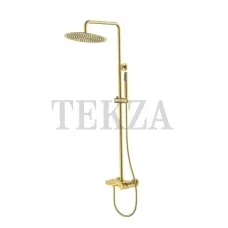 Boheme Stick Стойка-колонна для душа с изливом каскад Stick 128-MG.4 Matt Gold SPIRALE