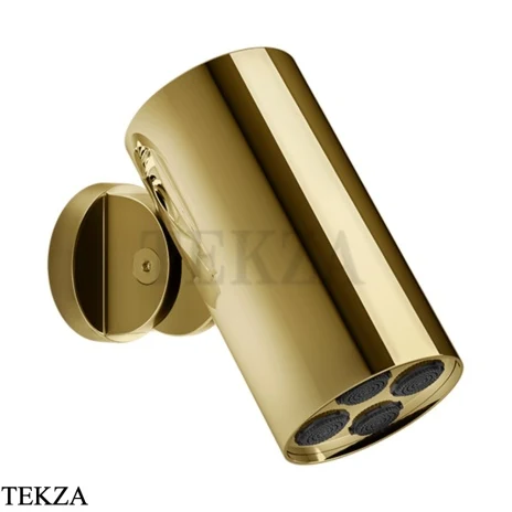 Gessi SPOTWATER Душевая головка настенного крепления, многоструйная 57261-246, Gold PVD