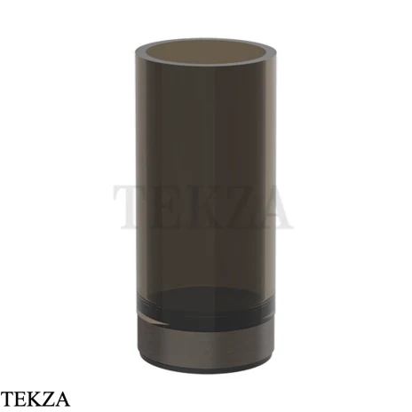 Gessi Perle Стакан для зубных щёток круглый 74833-707, black хром Brush
