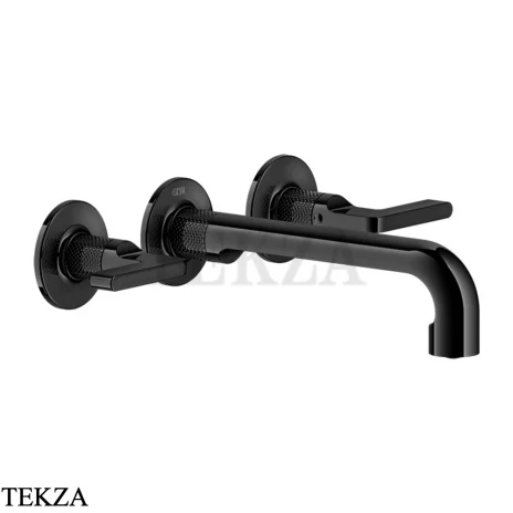 Gessi INCISO Смеситель для раковины излив средний, внешняя часть 58090-706, Black Metal