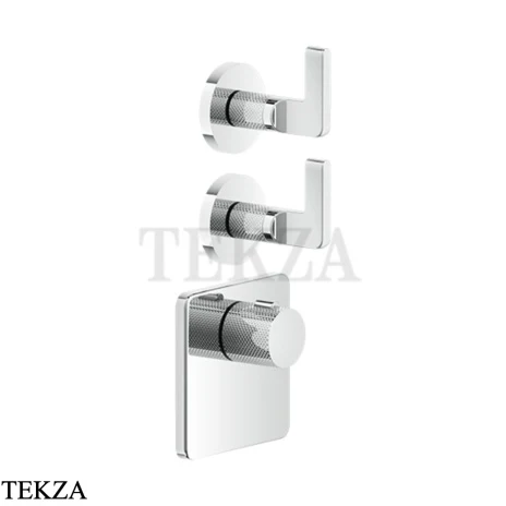 Gessi INCISO WELLNESS Термостат 2 выхода, внешняя часть 58214-031, хром глянец