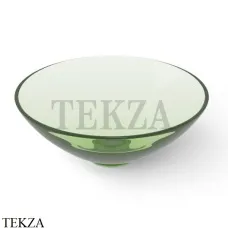 Dea Design Washbasins Раковина настольная круглая Glasstech DD9063 400 R3, Emerald R3