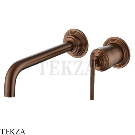 Boheme ETERNA Смеситель для раковины на стену, комплект 175-BRB, brushed bronze