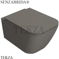Globo STONE Унитаз подвесной без ободка STS05AT, сиденье с микролифтом, Agata