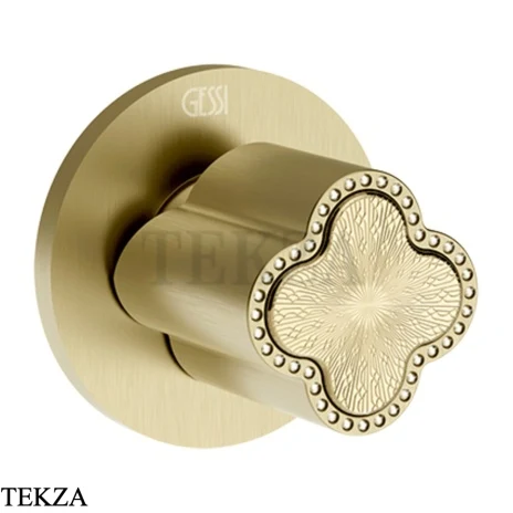 Gessi Ludovica Смеситель-рычаг управления crystals, внешняя часть 76309-727, шампань Brushed