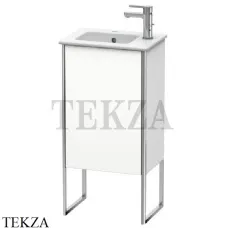 Duravit XSquare Тумба напольная под раковину XS4440R1818, 1 распашная дверца, белый матовый