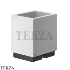 Gessi Rettangolo Стакан настольный, композит белый 20831-187, Aged Bronze
