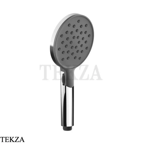 Gessi Shower Душевая лейка 3-х позиционная с черным диском 47350-716, Gold Br. PVD