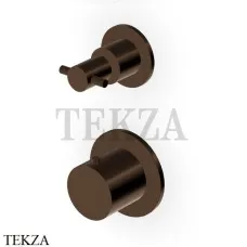 Zucchetti Helm Термостат для душа на 2-3 потока, внешняя часть ZH5806.XP21, brushed chocolate PVD