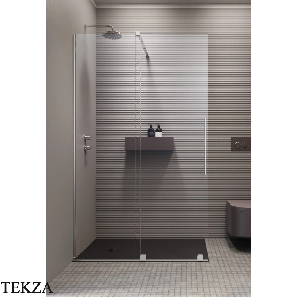 Radaway Furo Walk-in Душевая дверь 53,8 см, левая, 10106538-01-01L, хром глянец