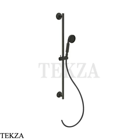 Gessi VENTI20 Штанга в комплекте с душевой лейкой, шланг 65143-187, Aged Bronze