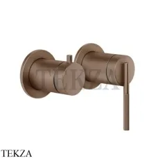 Gessi INGRANAGGIO Смеситель для душа, 2 потока, внешняя часть 63580-708, Copper Brushed Gessi INGRANAGGIO Смеситель для душа, 2 потока, внешняя часть 63580-708, Copper Brushed