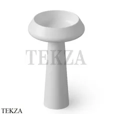 Dea Design Pedestal Basin Раковина напольная Solid Surface DD2046 545 18, White №18
