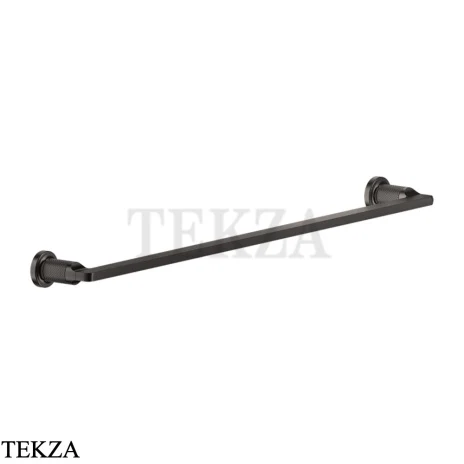 Gessi INCISO accessories Держатель для банного полотенца 60 см 58503-707, Black Metal Brushed PVD
